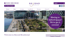 Desktop Screenshot of beyondresi.com